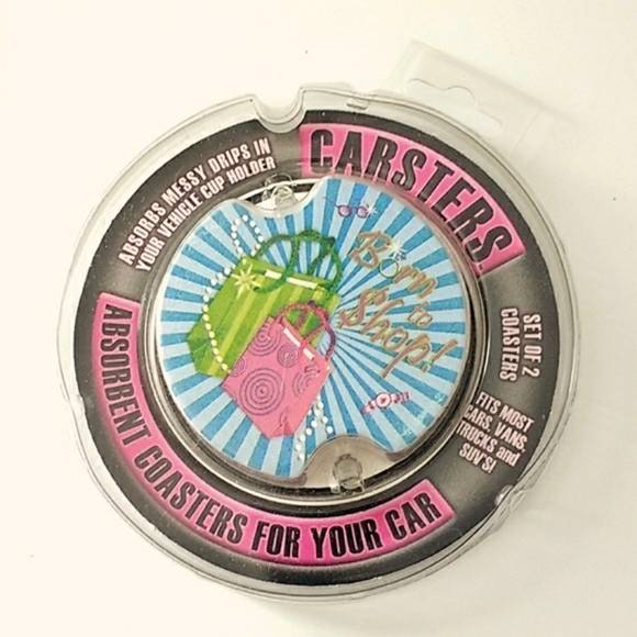 Carsters Absorbent Coasters for your car NWOT - Picture 4 of 4